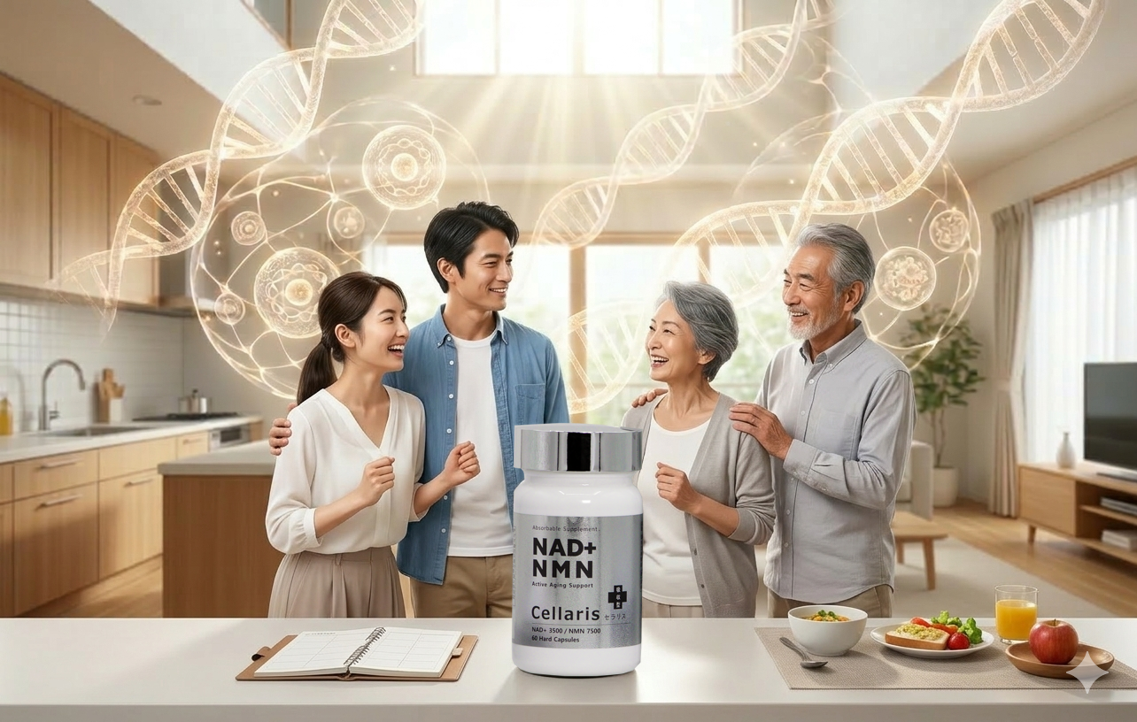 NMN＆NADのダブル・アプローチで体の内側から輝く未来を！