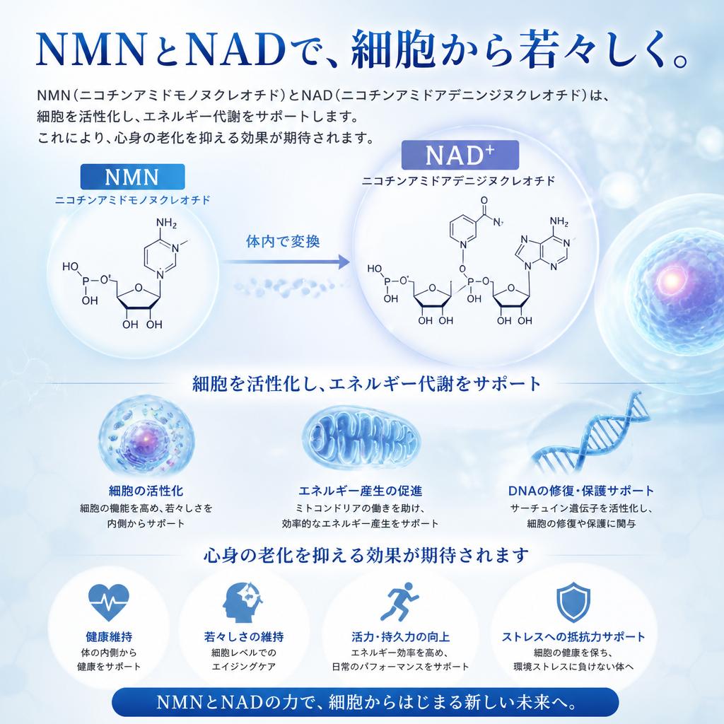 NMNとNADの力