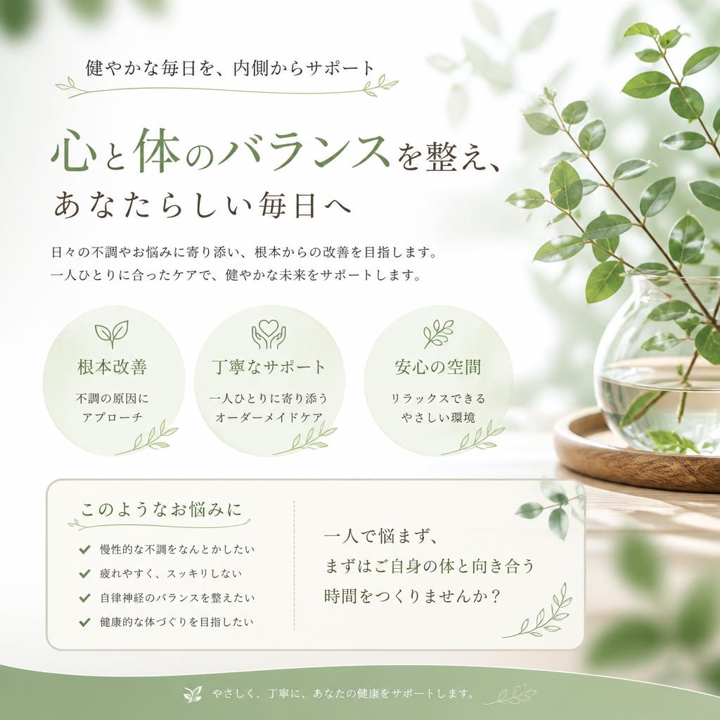 サプリメントおすすめ！